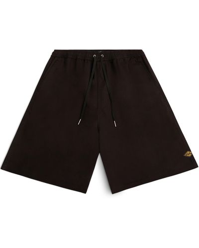 Billabong Big And Tall Shorts For – Twill Drawstring Casual Shorts For - Black