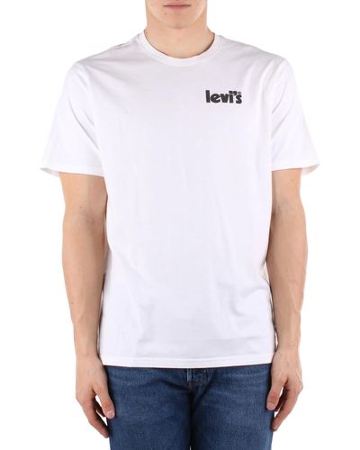 Levi's Ss Relaxed Fit Tee T-Shirt,Poster White,XXL - Weiß