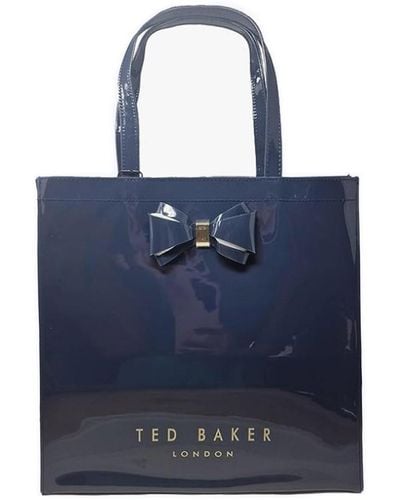 Ted Baker Borsa shopper piccola ARACON da donna con dettaglio fiocco - Blu