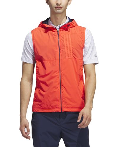 adidas Golf Standard Ultimate365 Tour Wind.rdy Vest - Red