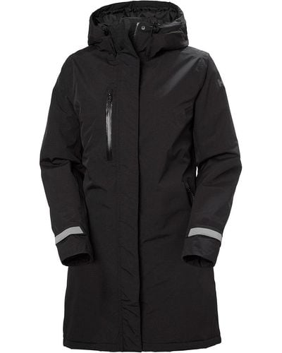 Helly Hansen Adore Insulated Rain Coat - Black