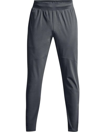Under Armour Standard Stretch Woven Tapered Pants, - Blauw