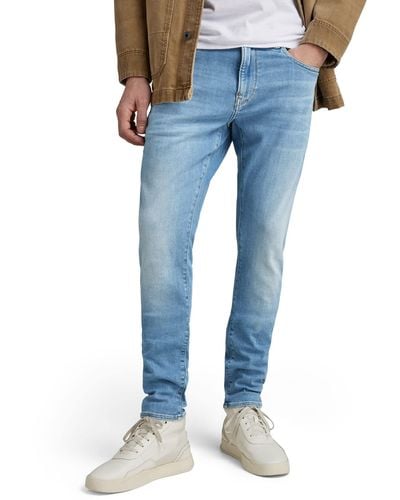 G-Star RAW Jeans Revend Skinny - Blauw