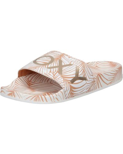 Roxy Slider Sandals for - Badeschuhe - Frauen - EU 36 - Weiß