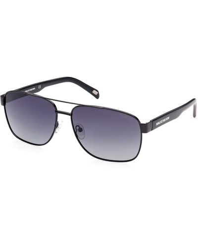 Skechers SE6160 Sonnenbrille - Schwarz