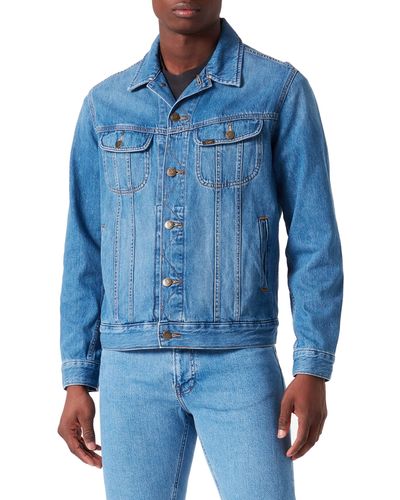 Lee Jeans Rider Giacca in Denim - Blu