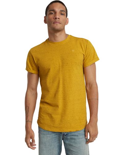 G-Star RAW Lash R T-shirt - Yellow