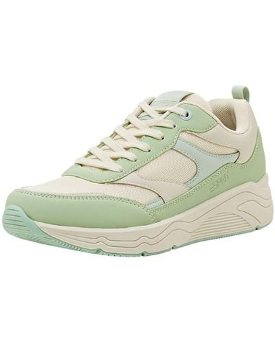 Esprit Lace-up Trainer - Green