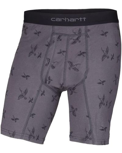 Carhartt Cotton Polyester 2 Pack Boxer Brief - Brown