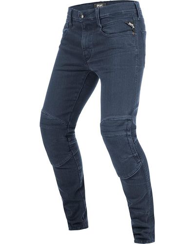 Replay Jeans de Moto Pantalons de Moto Brake Jeans Bleu 34/34
