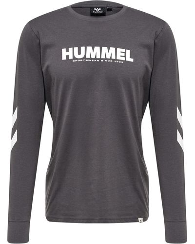 Hummel , Funktionsshirt Legacy weiß/dunkelgrau S