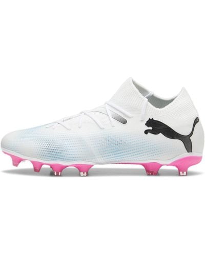 PUMA Future 7 Match Fg/Ag Soccer Shoes - Blanc