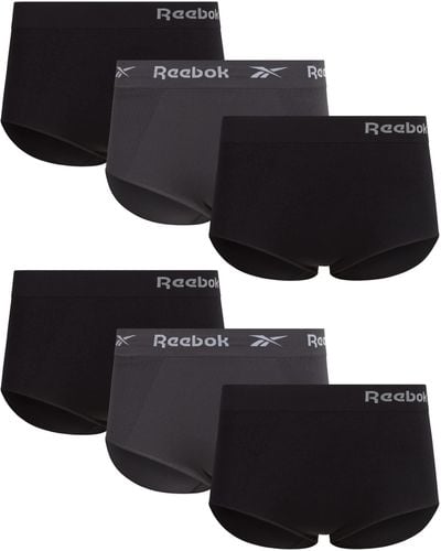 Reebok Unterwäsche – Nahtlose Hohe Taille Slip - Schwarz