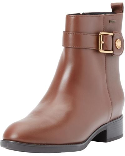 Geox D Felicity Np Abx Ankle Boot - Brown