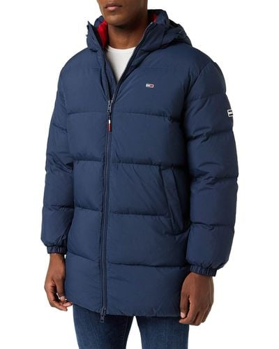 Tommy Hilfiger Tommy Jeans Essential Parka Down Winter - Azul
