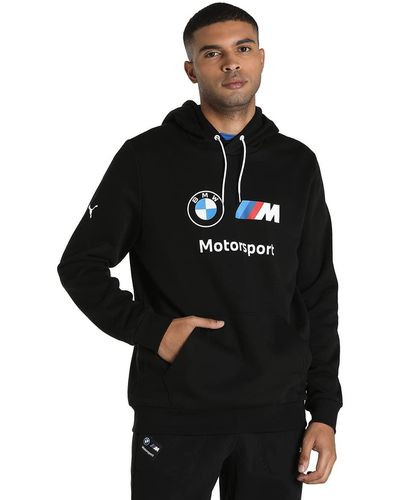 PUMA BMW M Motorsport Essentials Fleece Hoodie für - Schwarz