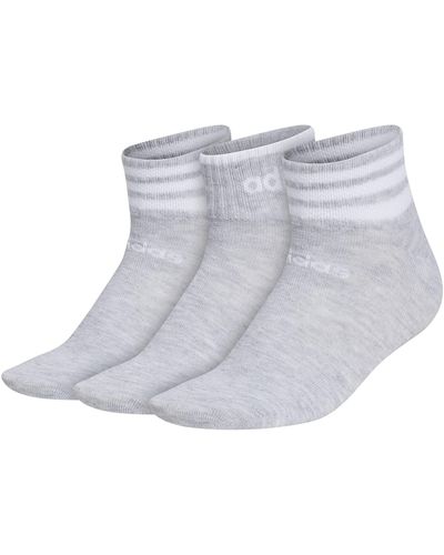 adidas 3-stripe Low Cut Socks - Gray