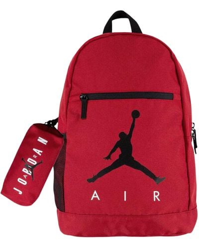 Nike Jordan Große Packtasche 2-teiliges Set Rucksack - Rot