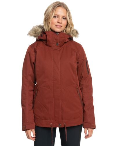 Roxy Technical Snow Jacket for - Funktionelle Schneejacke - Frauen - M - Rot
