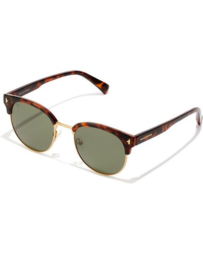 Hawkers New Classic Rounded-Polarized Sunglasses - Metálico