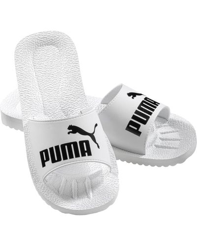 PUMA Purecat Douche- En Badschoenen Voor Volwassenen - Wit