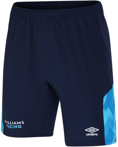 Umbro Williams Racing Woven Shorts M - Blue