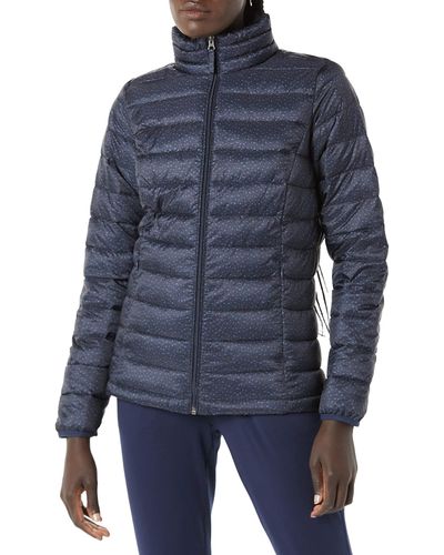 Amazon Essentials Lightweight Long-sleeve Water-resistant Packable Puffer Jacket - Blue