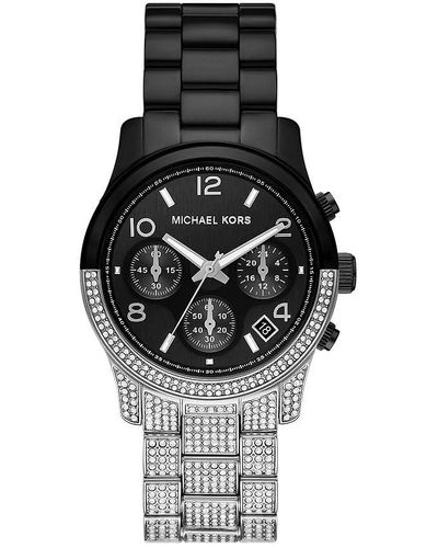 Michael Kors Analoog Horloge Kwarts Met Roestvrijstalen Armband Mk7433 - Zwart