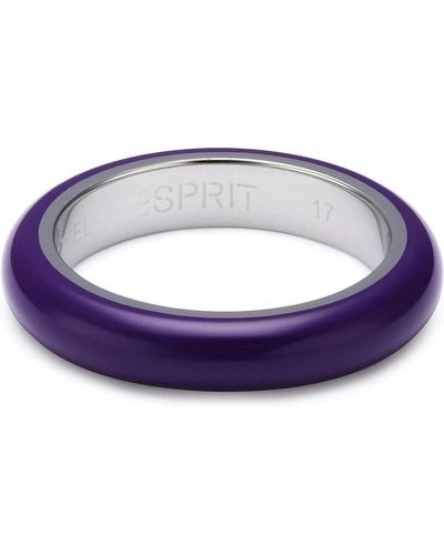 Esprit S.ESRG11562H170 - Bague - Acier inoxydable - T - Violet