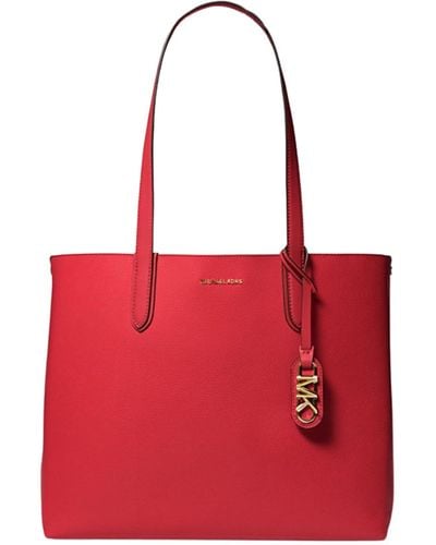 Michael Kors Eliza Extra Large East/west Reversible Tote One Size - Red