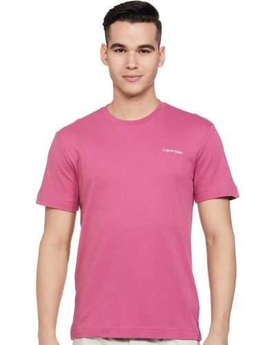 Calvin Klein T-shirt da uomo - Rosa