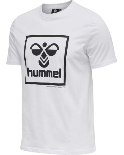 Hummel Shirt weiß/schwarz XXL