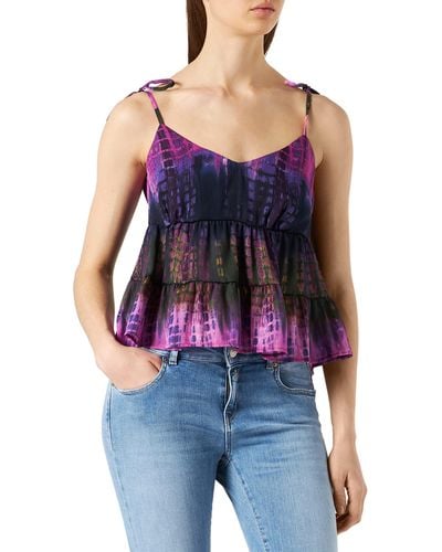 Desigual Blus_shell Blouse - Blue