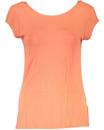 Guess Jeans T-Shirt iche Corte Donna+[W63P0QK4PT0]+[Arancio]+[G326] - Arancione