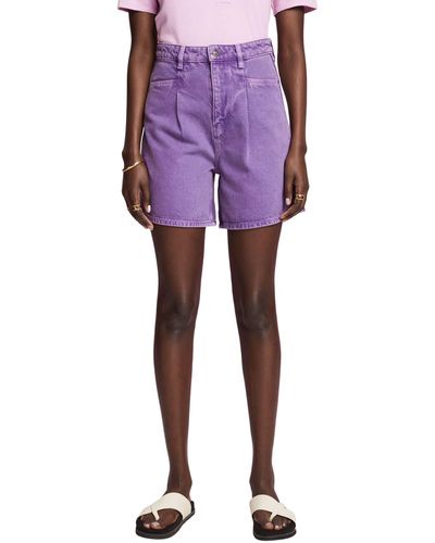 Esprit 033ee1c306 Shorts - Purple