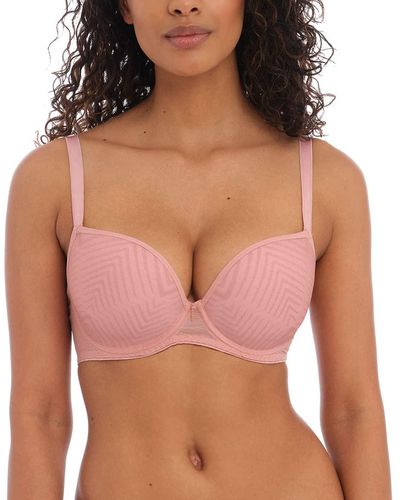 Freya Tailored Underwire Molded Plunge T-shirt Bra - Multicolor