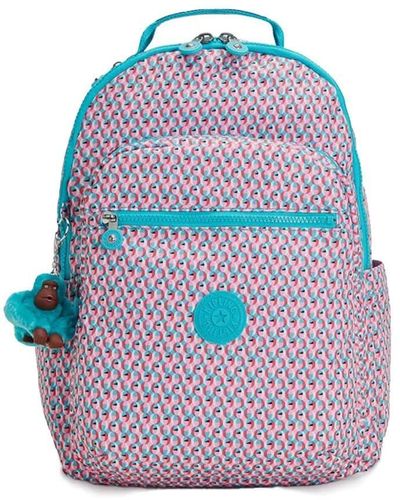 Kipling Large Backpack With Laptop Protection - Multicolour