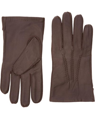 Tommy Hilfiger Handschoenen Basic Lthr Glove - Bruin
