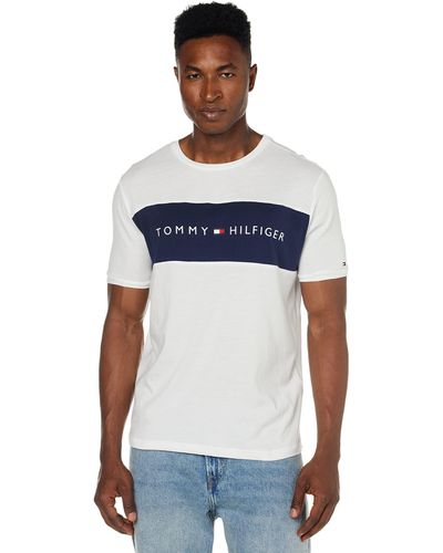 T-shirts Tommy Hilfiger pour homme | Réductions en ligne jusqu'à 57 % | Lyst