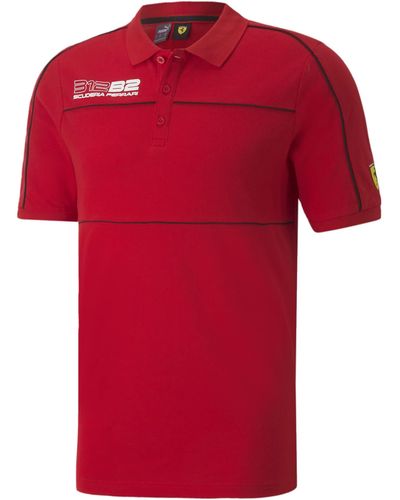 PUMA Ferrari Race Polo Shirt - Red