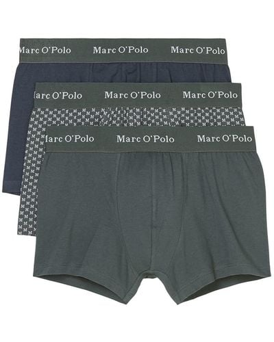 Marc O' Polo Body & Beach Multipack M-Shorts 3-Pack Boxershorts - Grau