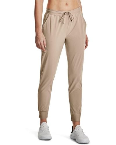 Under Armour Armor Sport Woven Pants, - Natural