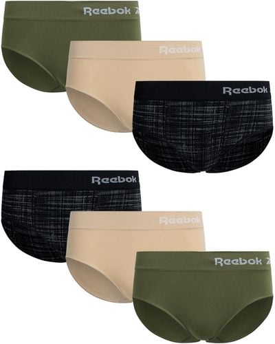 Reebok ?s Underwear ? Seamless Hipster Briefs - Black