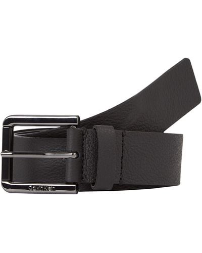 Calvin Klein Inlay Bar 35mm Belts - Black