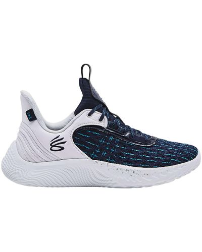 Under Armour Curry Flow 9 Team Basketball Shoes - Blue