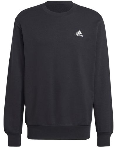 adidas Essentials Single Jersey Embroidered Small Logo T-shirt Voor - Blauw
