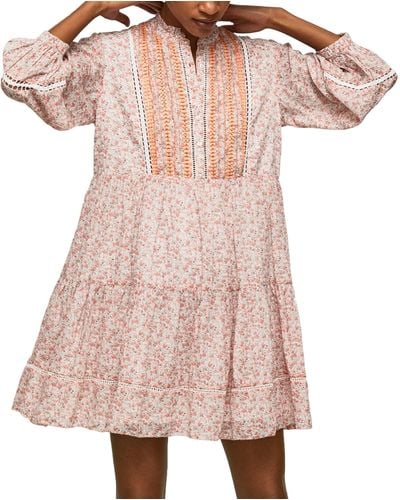 Pepe Jeans Pire Dress - Rosa