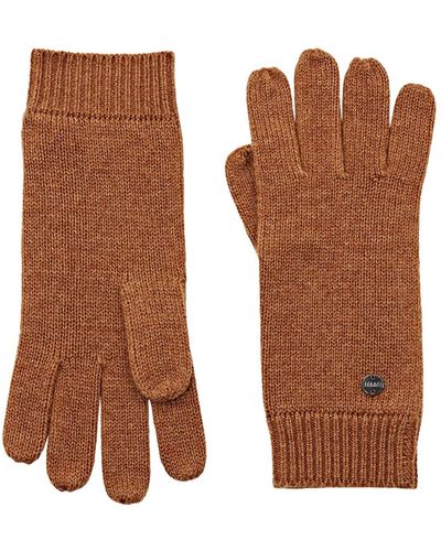 Esprit Mit Kaschmir: Handschuhe aus Wollmix - Braun