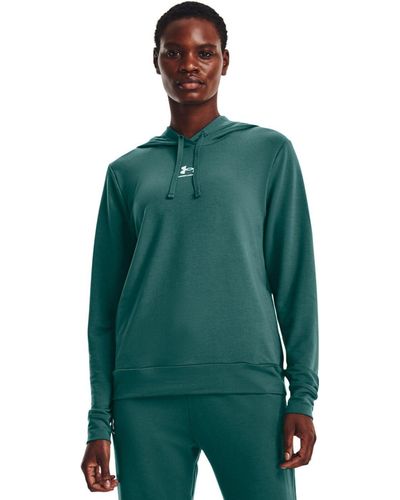 Under Armour S Rival Terry Oth Hoodie Green Xxl