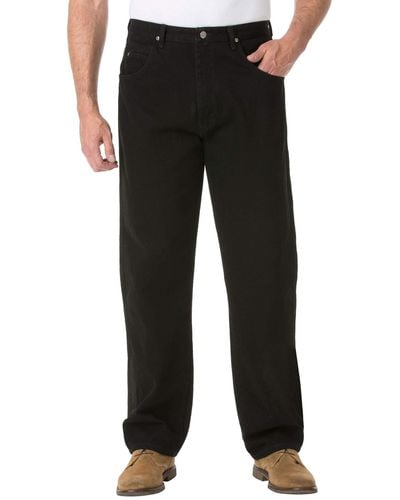 Wrangler Rugged Wear Relaxed Fit Jean - Black